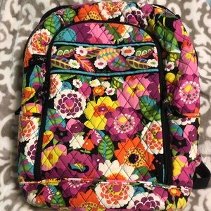 Va Va Bloom print Vera Bradley laptop backpack